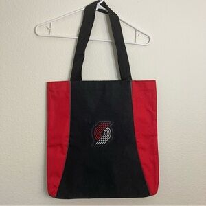 Blazers Tote Bag - Red/Black - 16"x15"